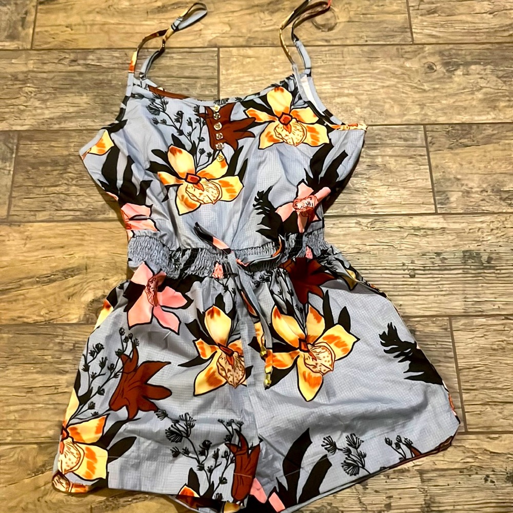 Floral Jumpsuit